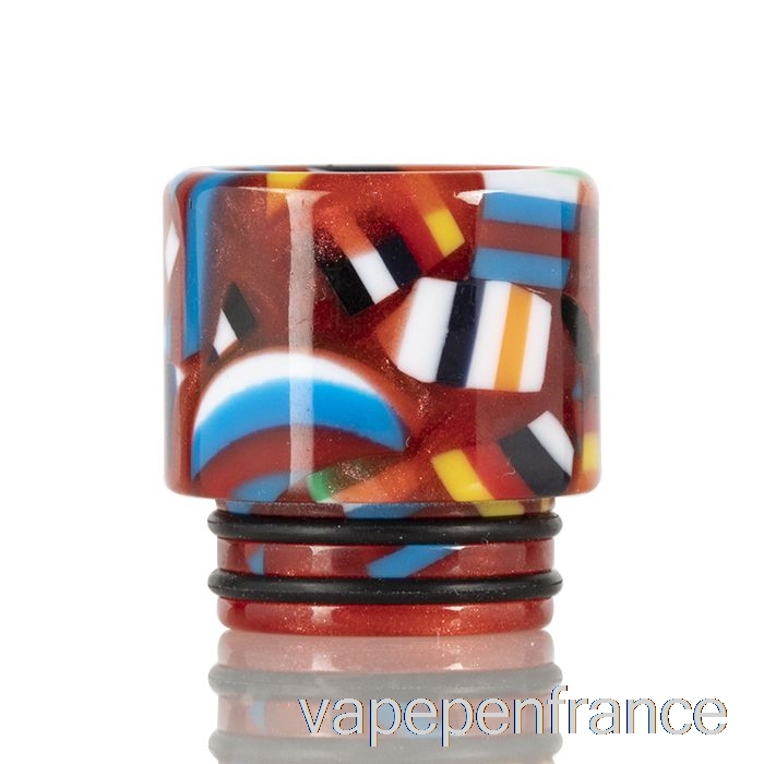 Stylo Vape Rouge à Pointe Goutte à Goutte En Mosaïque 810